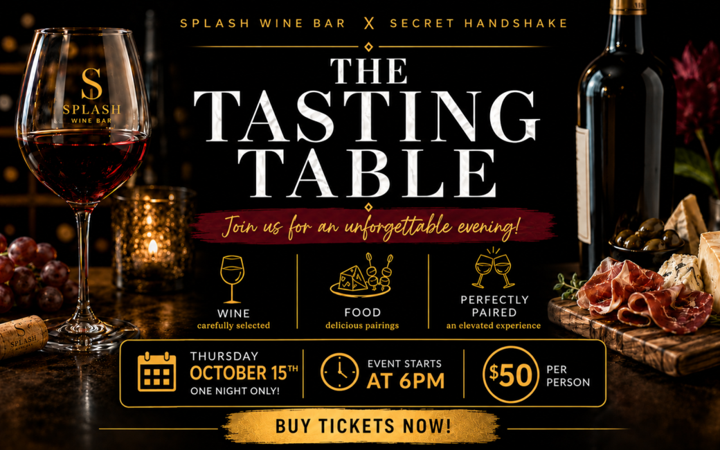 October tasting Table